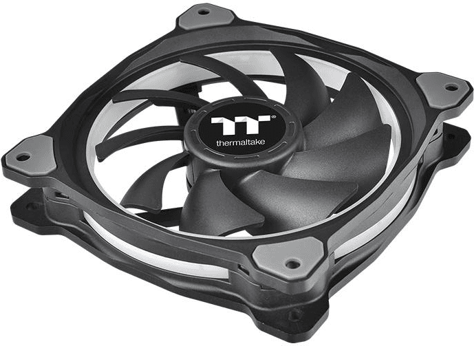 Conjunto de Ventoinhas THERMALTAKE Riing Plus 14 RGB (Não suportado - Cinzento)