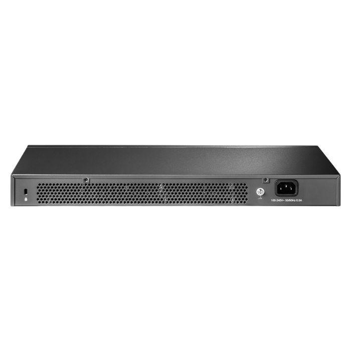 Switch Gerido TP-LINK TL-SG3428 (Gigabit Ethernet - 10, 100, 1000 Mbit/s - 12 MB - Preto) — miniatura 3