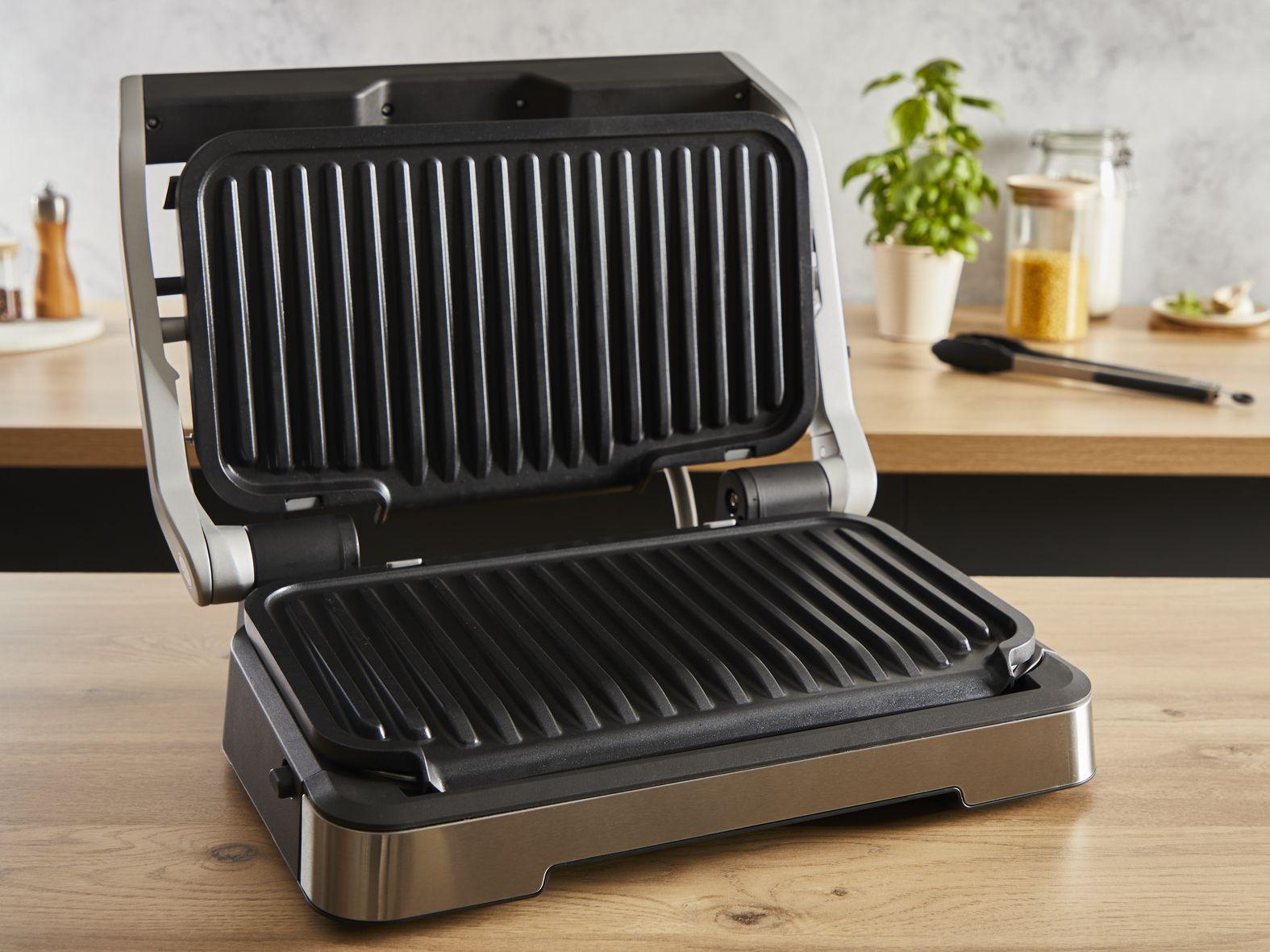 Grelhador de Contacto TEFAL OptiGrill 2in1 GC773D10 (Altura 18,9 cm - Aço inoxidável), miniatura 4