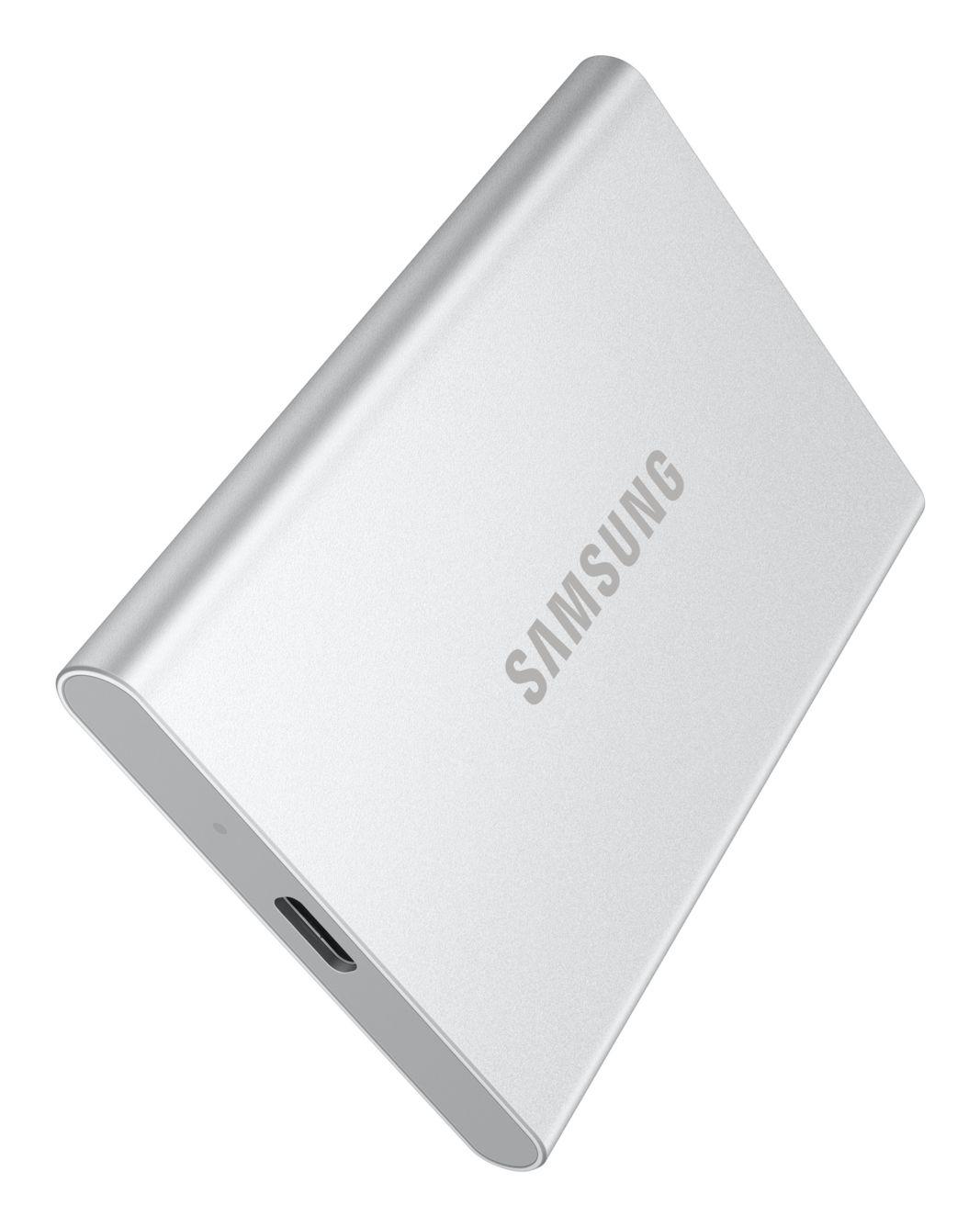 SSD SAMSUNG T7 Resurrected MU-PD2T0G/WW (2 TB - USB 3.2 Gen 2 - Prateado) — miniatura 5