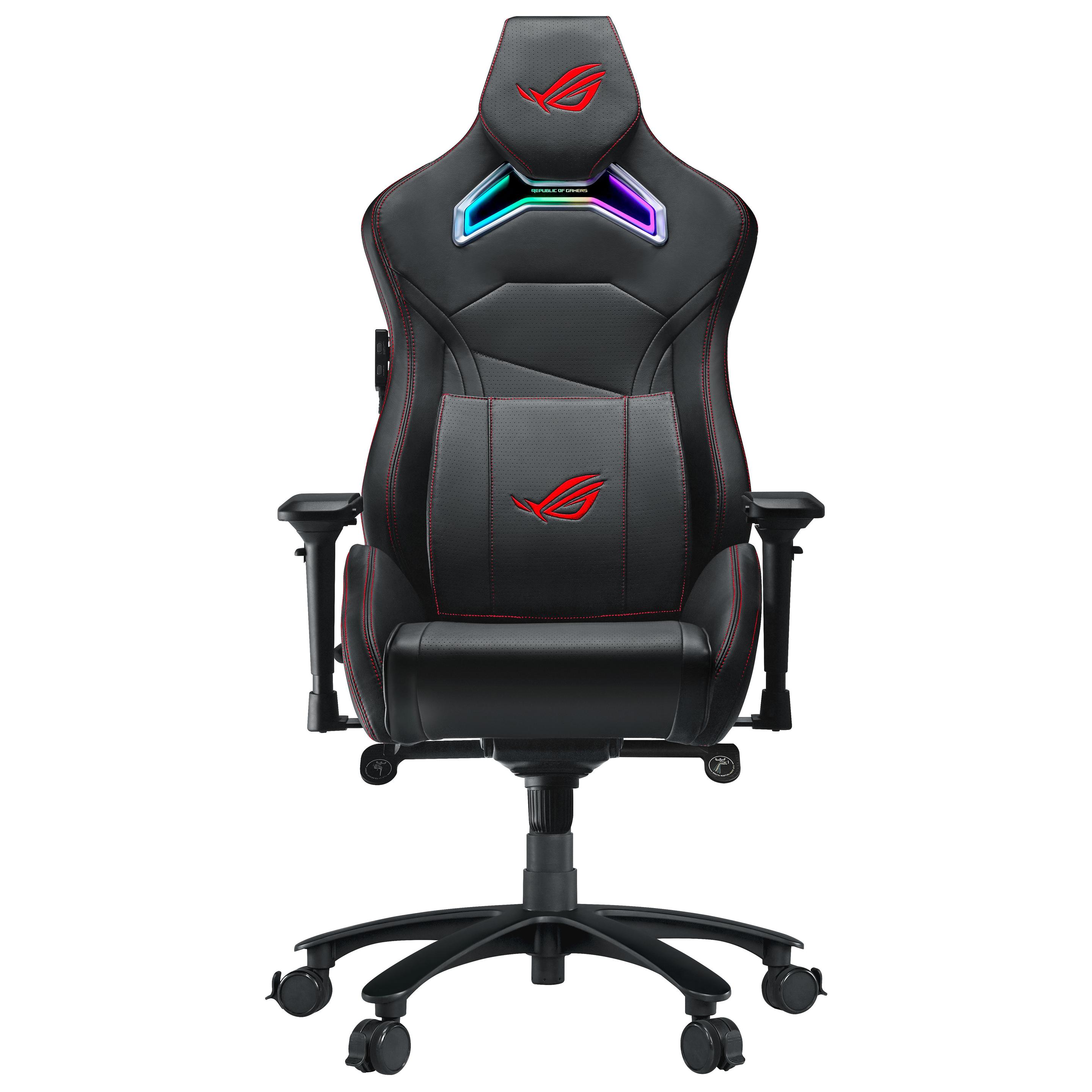 Cadeira Gaming ASUS ROG Chariot X (136 kg - 8,5 cm - Poliuretano - Preto)