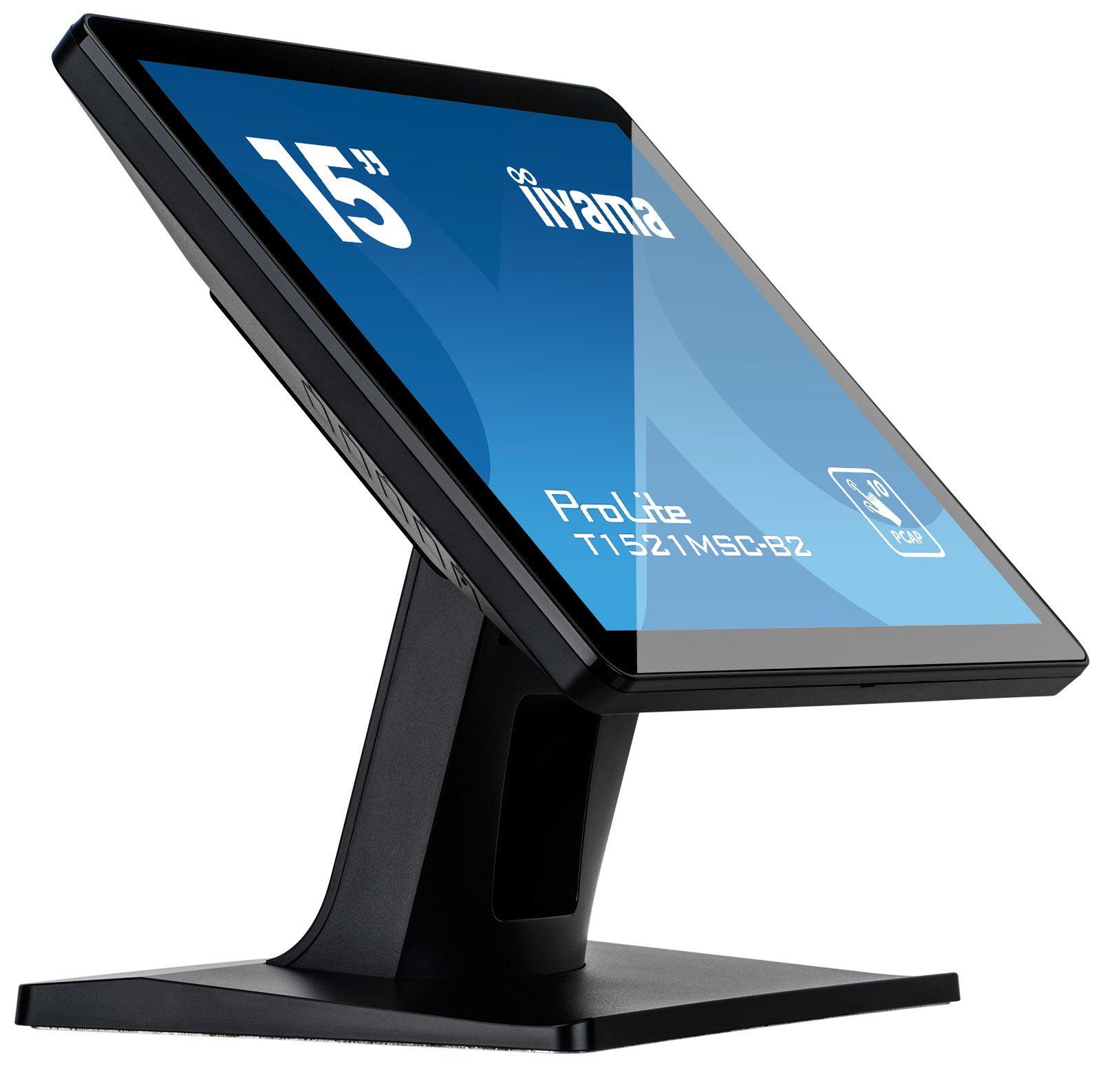 Monitor IIYAMA ProLite T1521MSC-B2 (15" - TN - 1024 x 768 pixels - Preto)