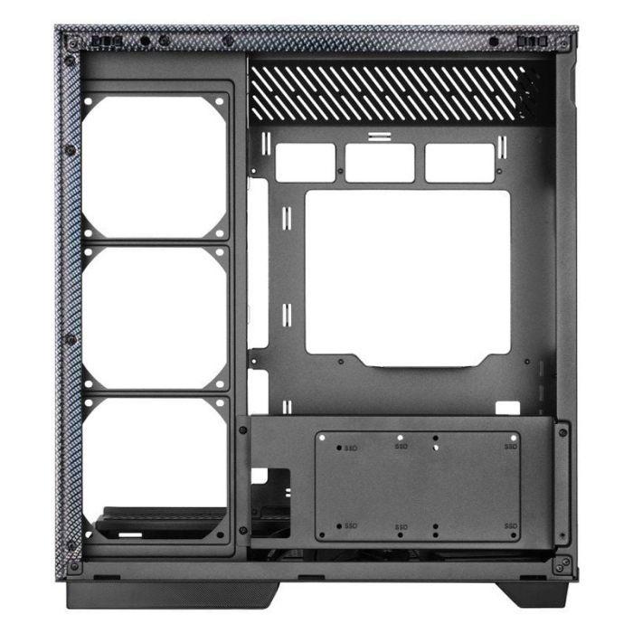 Caixa PC MARS GAMING MC3GFPRO (ATX, micro ATX, Mini-ITX - Torre - 16,5 cm - Cromado) — miniatura 3