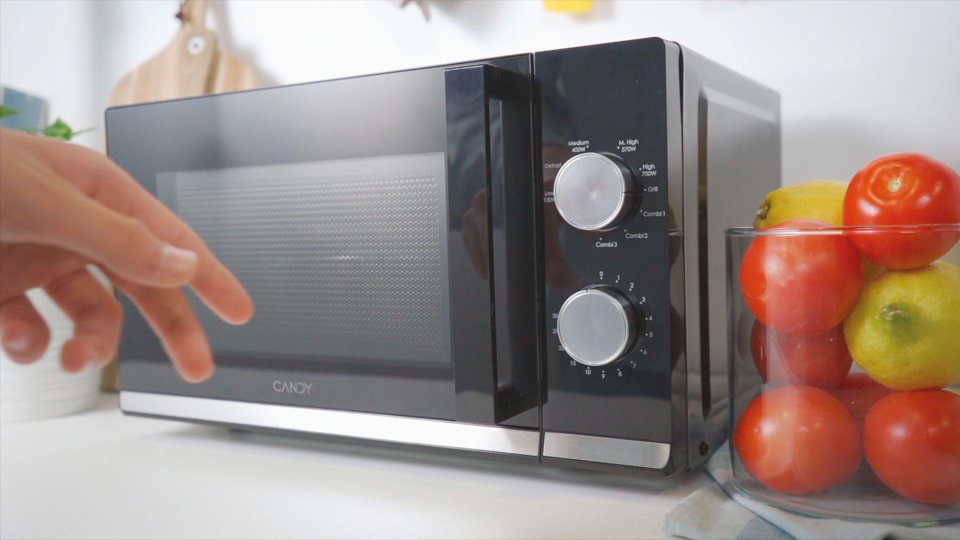 Micro-ondas com Grelhador Independente CANDY CMG20TNMB (700 W - 900 W - 20 l - Preto) — miniatura 8