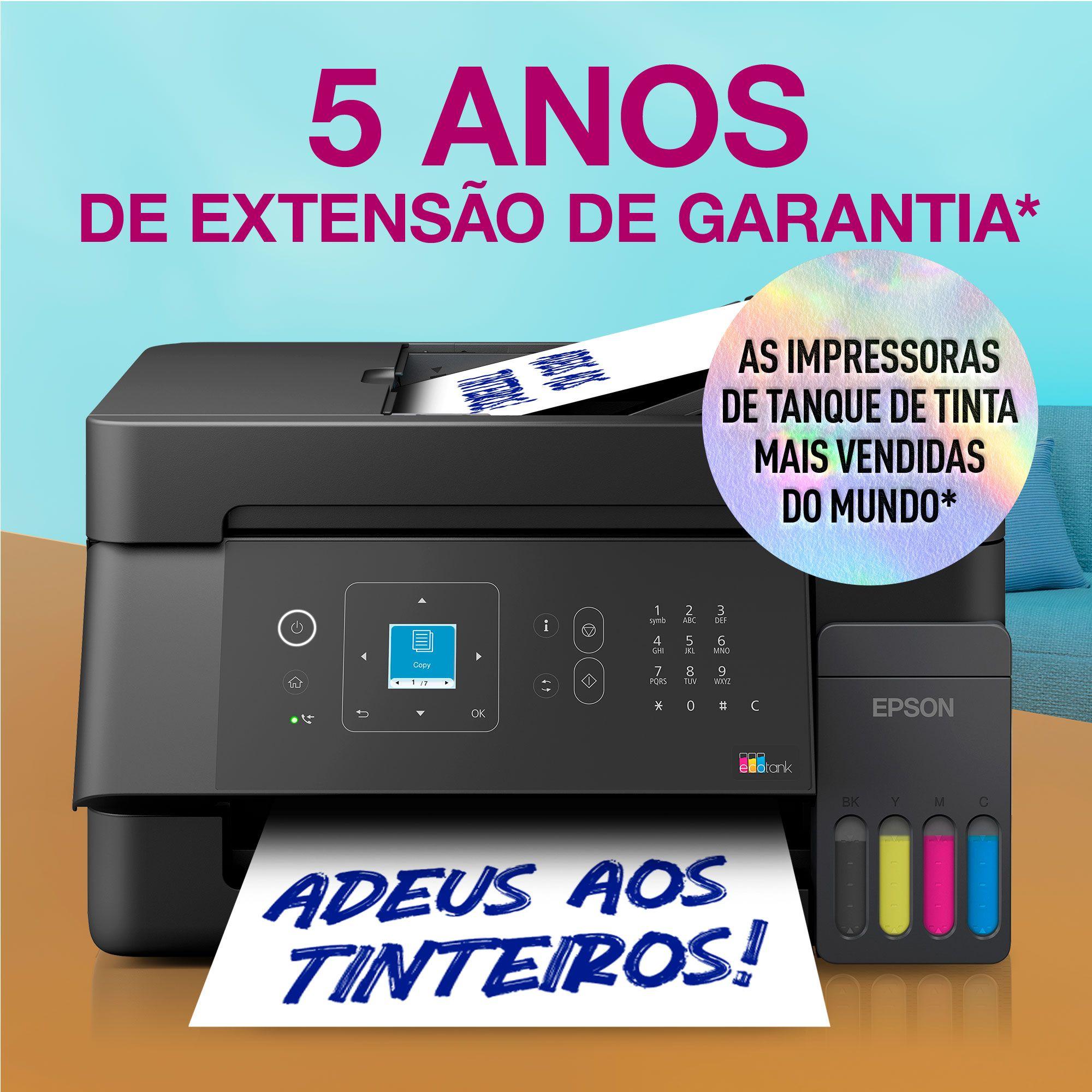 Impressora Multifunções EPSON EcoTank ET-4905 (A4 - Impressão a cores - Preto), miniatura 17