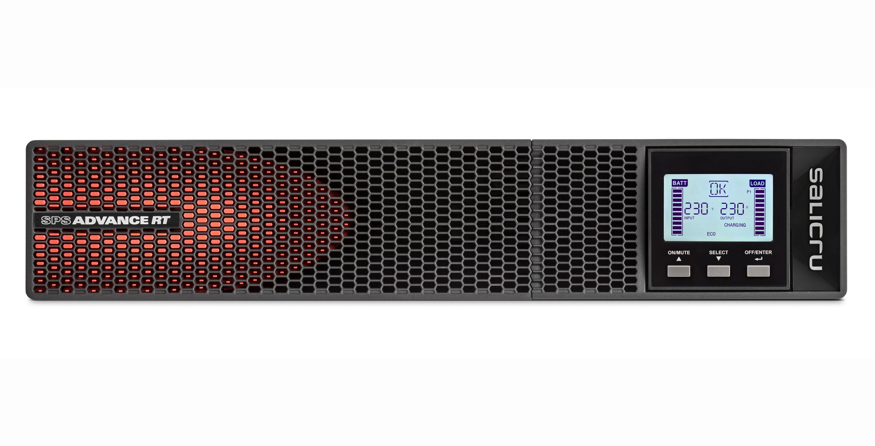 UPS SALICRU SPS 3000 ADV RT2 (Windows, Linux, Mac - C20 - Preto) — miniatura 6