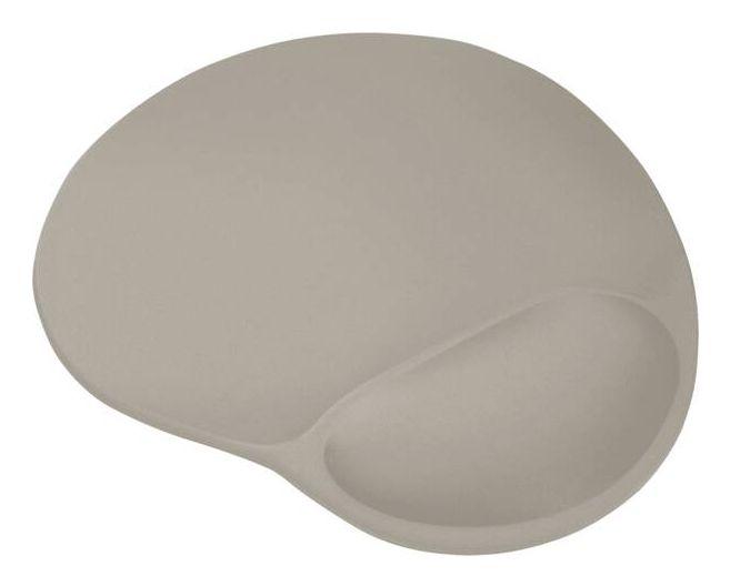 Tapete de Rato Ergonómico TRUST BigFoot Pad (S - Gel - 1,6 cm - Bege)