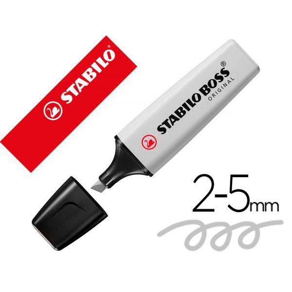 Marcador Fluorescente STABILO BOSS ORIGINAL 70/194 (Cinza Pastel), miniatura 2