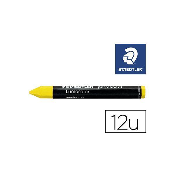 Lápis de Cera Permanente STAEDTLER Lumocolor Omnigraph 236 (Amarelo) — miniatura 2