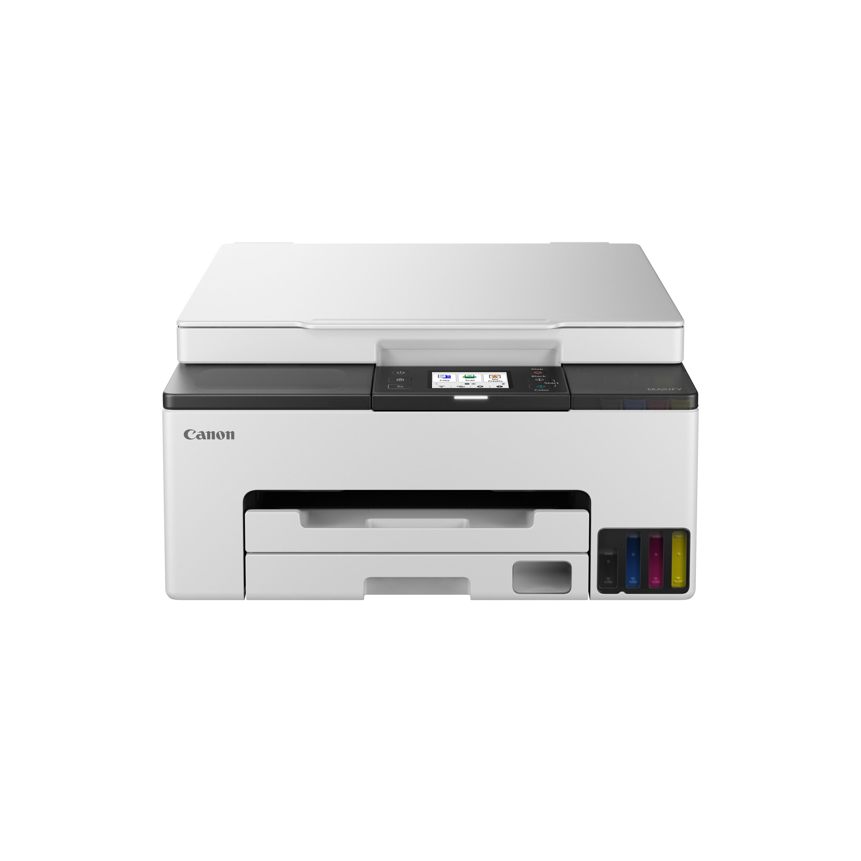 Impressora Multifunções CANON MAXIFY GX1050 (A4 - Impressão a cores - 250 folhas - Branco e Preto)