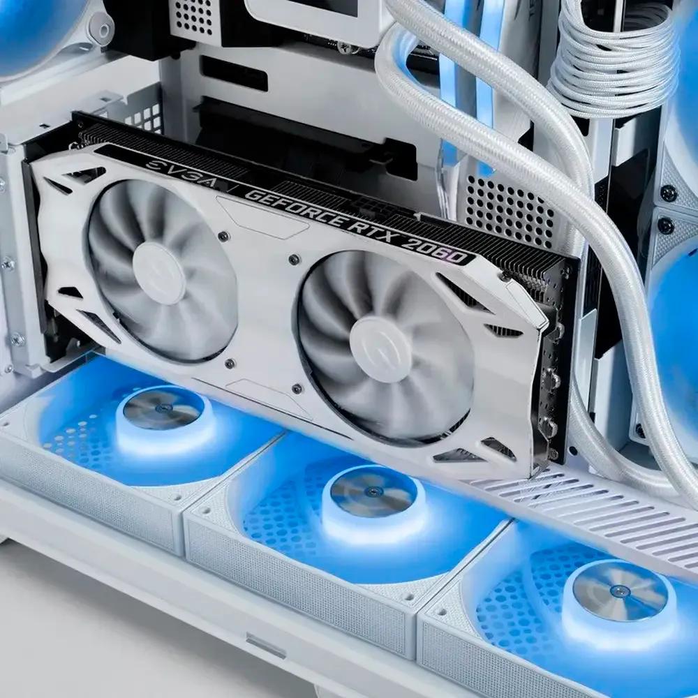 Caixa ATX MARS GAMING MC-INFINIO ARGB (ATX, Micro ATX, Mini-ITX - Tower - 16,5 cm - Branco) — miniatura 4