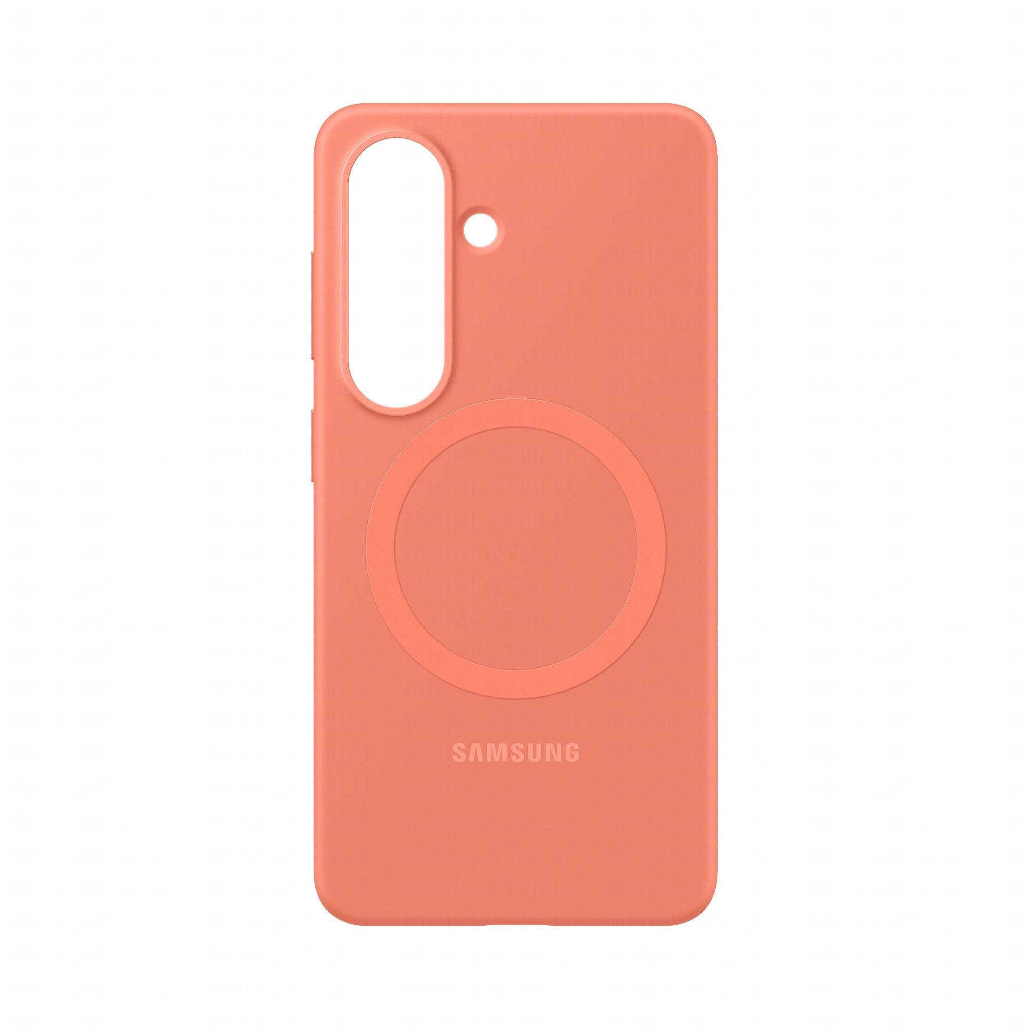 Capa Magnética de Silicone SAMSUNG Galaxy S26 (Samsung Galaxy S26 - 6,3" - Silicone - Coral), miniatura 3
