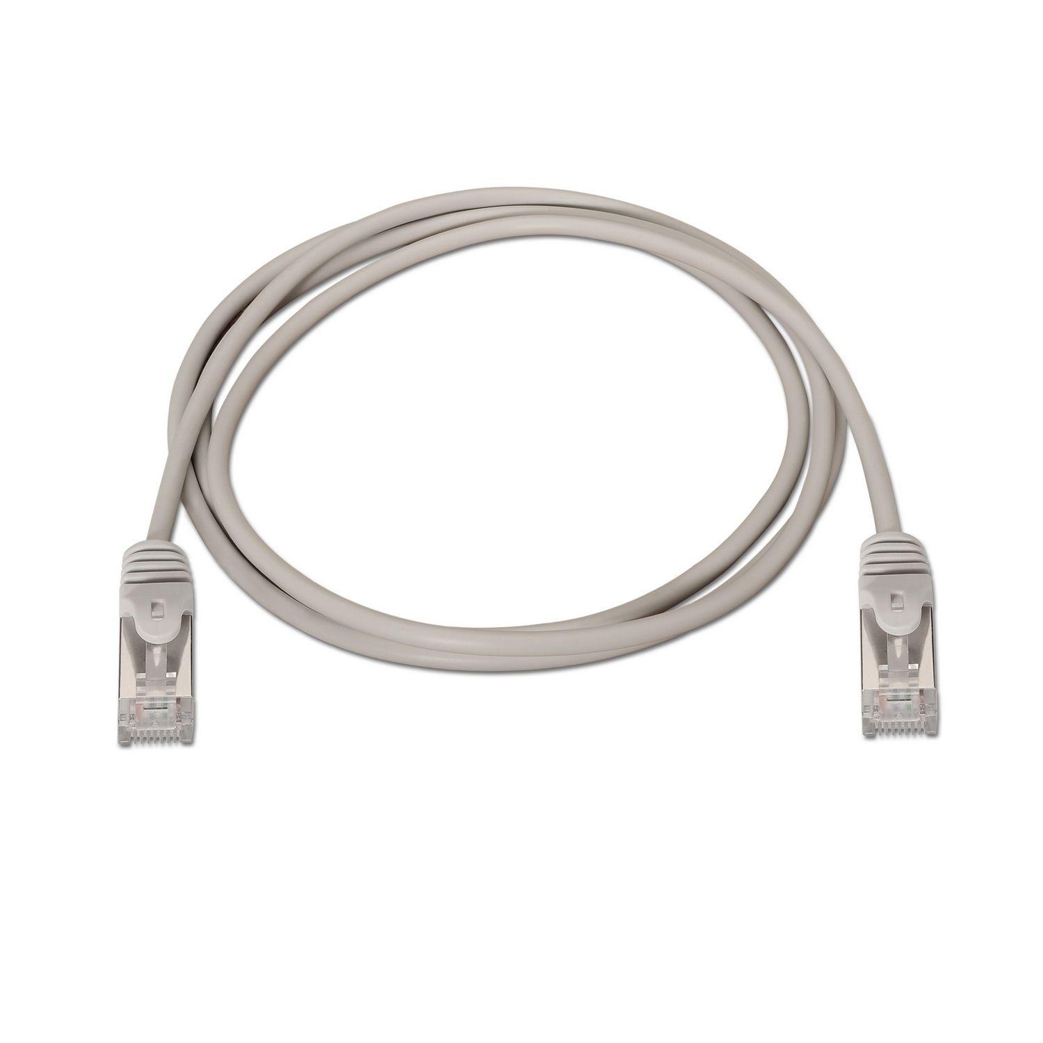 Cabo de Rede AISENS A136-0276 (3 m - Cat6 - RJ-45 - Cinzento), miniatura 2