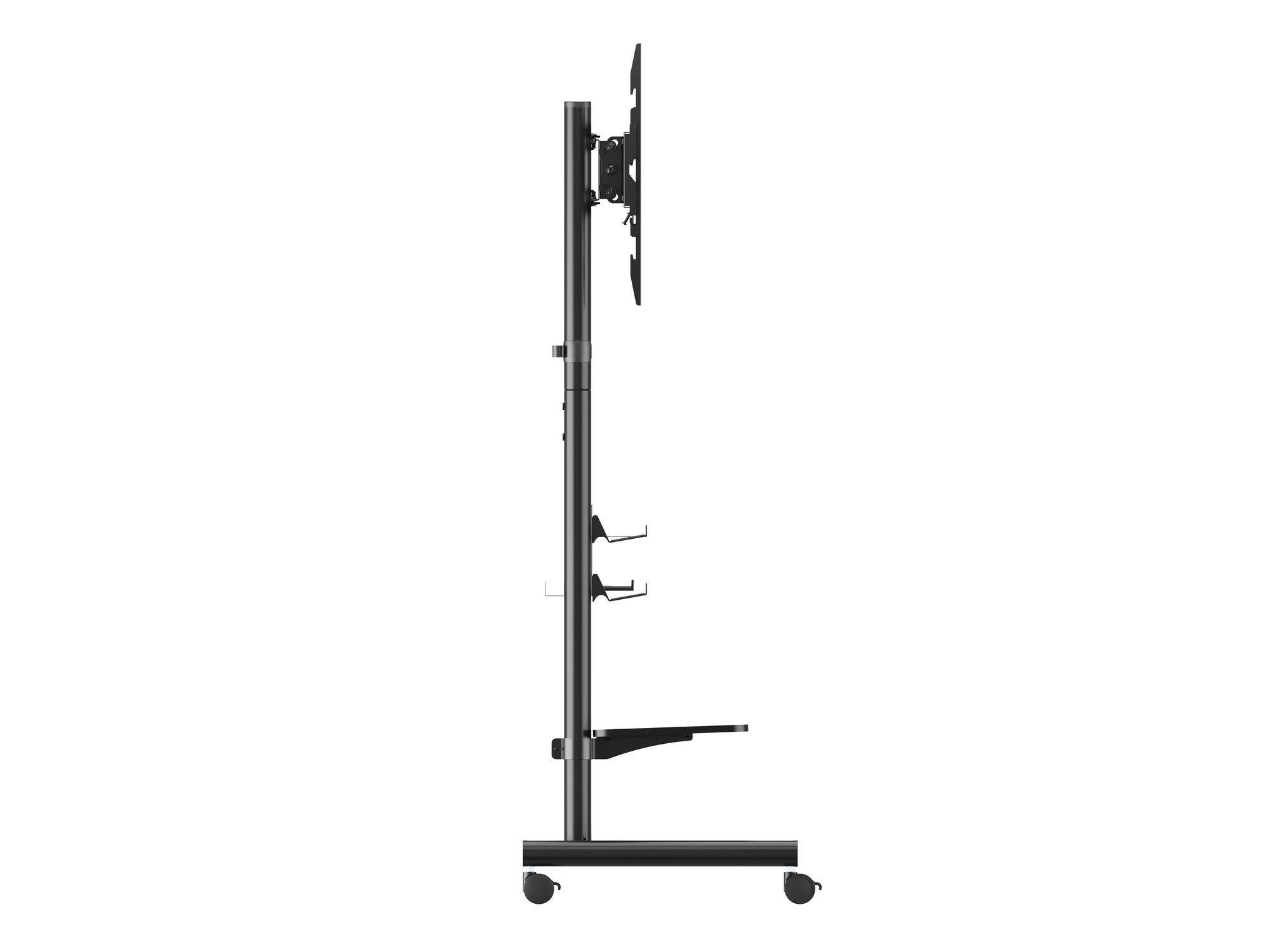 Suporte de Chão TV Móvel EQUIP 650635 (600 x 400 mm - 200 x 200 mm - 2,29 m - Preto), miniatura 2