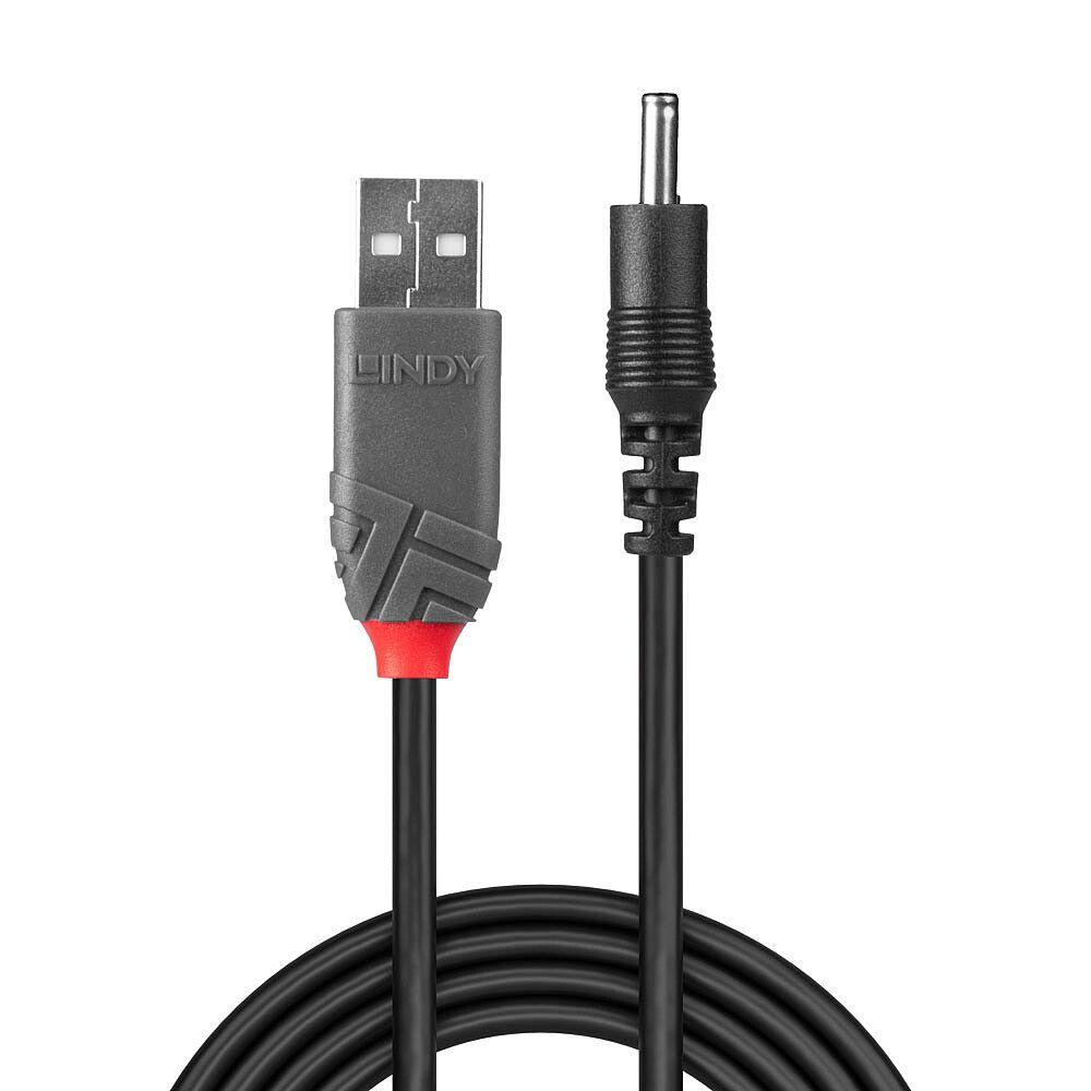 Cabo de Alimentação USB para DC LINDY 70266 (1,5 m - Macho - USB A - Preto), miniatura 2