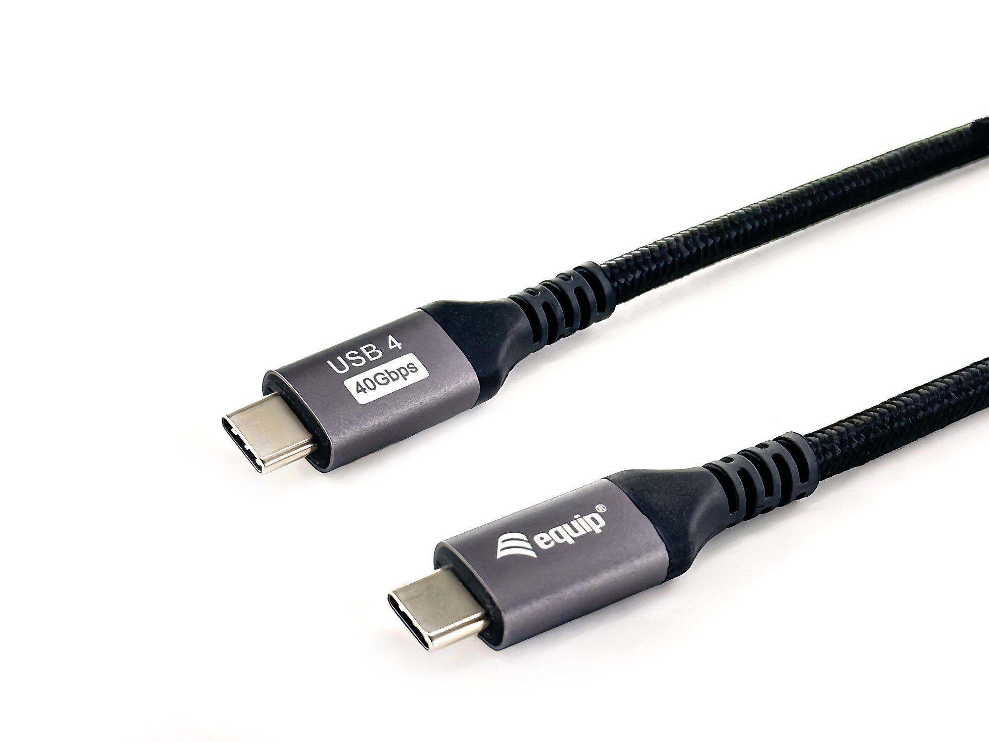 Cabo USB-C EQUIP 128381 (1,2 m - USB C - Preto) — miniatura 2