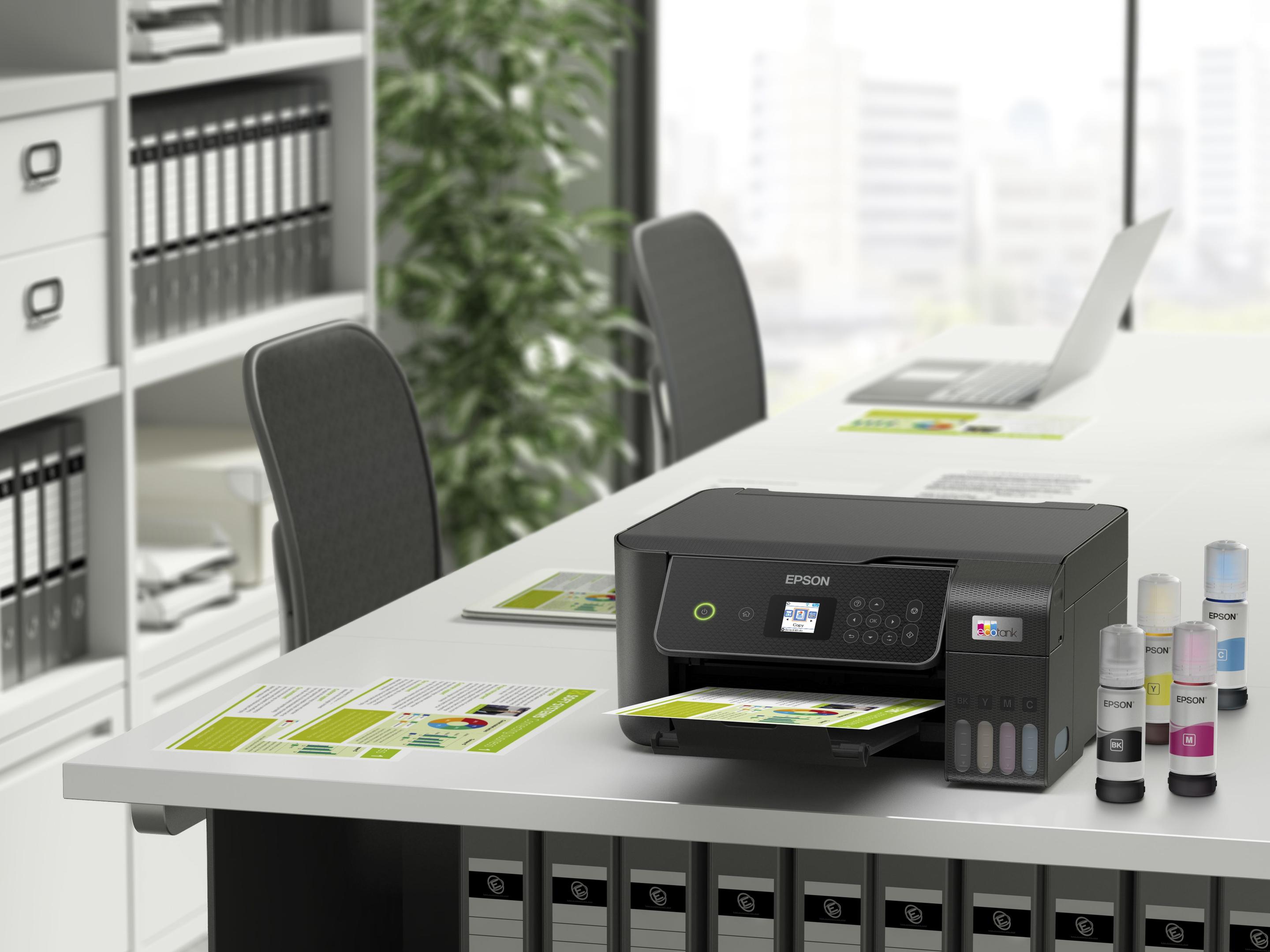 Impressora Multifunções EPSON EcoTank ET-2870 (A4 - Impressão a cores - 100 folhas - Preto) — miniatura 24