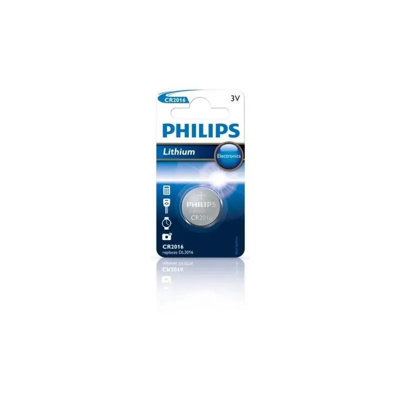 Pilhas PHILIPS CR2016 (Lítio 3V - 5 Unidades) — miniatura 2