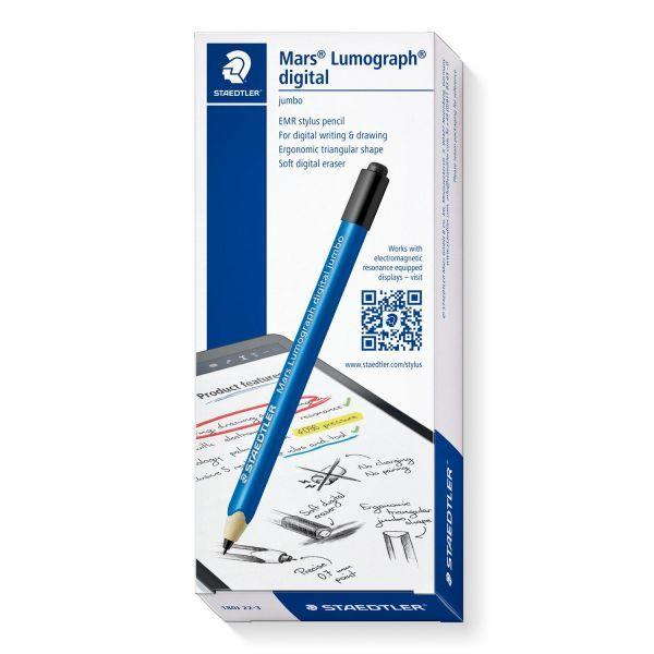 Caneta Digital STAEDTLER Mars Lumograph digital Jumbo (Madeira - 0,7 mm - Azul), miniatura 2