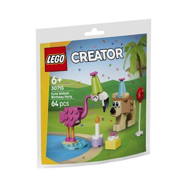 LEGO 30715 Creator Festa de Aniversário com Animais Adoráveis (6+ anos - 64 peças) — miniatura 5