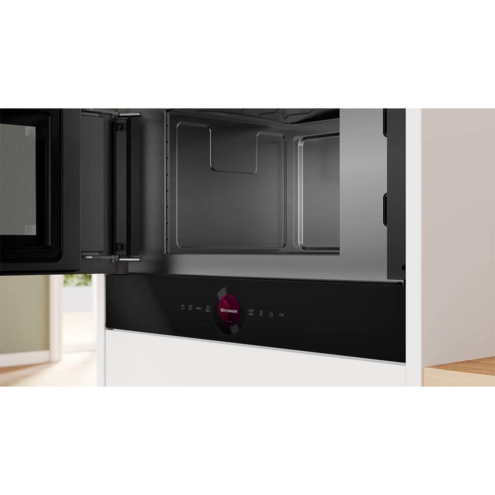 Micro-ondas Encastre BOSCH Serie 8 BFL7221B1 (Altura 31,8 cm - Preto), miniatura 3