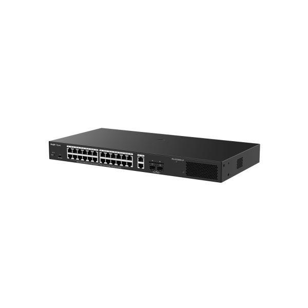 Switch de Rede Gerido REYEE RG-ES228GS-LP (10/100/1000 Mbit/s - 56 Gbit/s - L2 - Preto) — miniatura 2