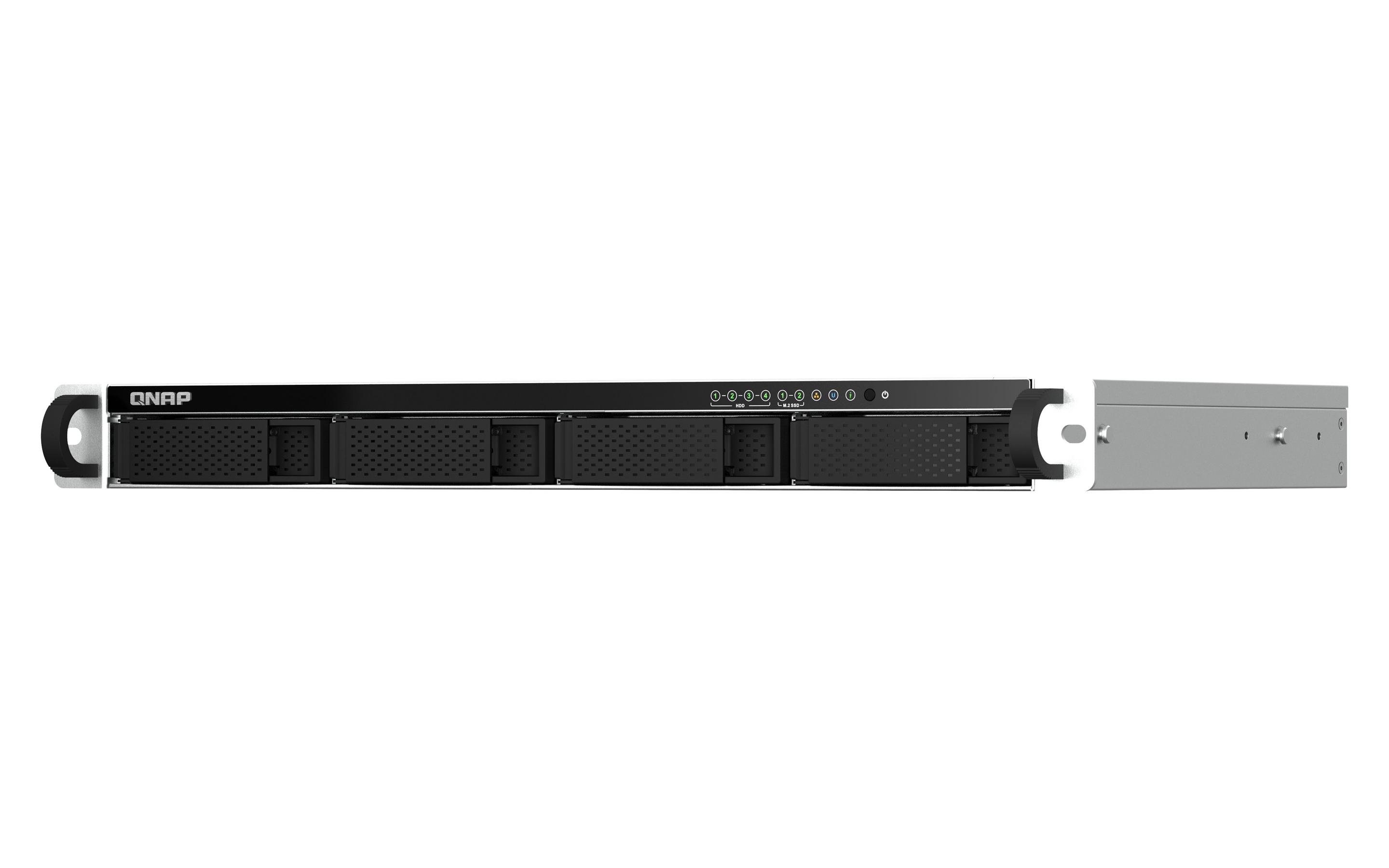 NAS QNAP TS-464eU-8G (Serial ATA III, Serial ATA II - 8 GB - 4 baias - Alumínio e Preto), miniatura 5