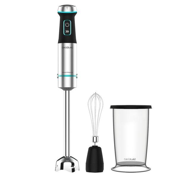Varinha Mágica CECOTEC Power TitanBlack 1200 XL Cream (1200 W - Altura 48 cm - Preto)