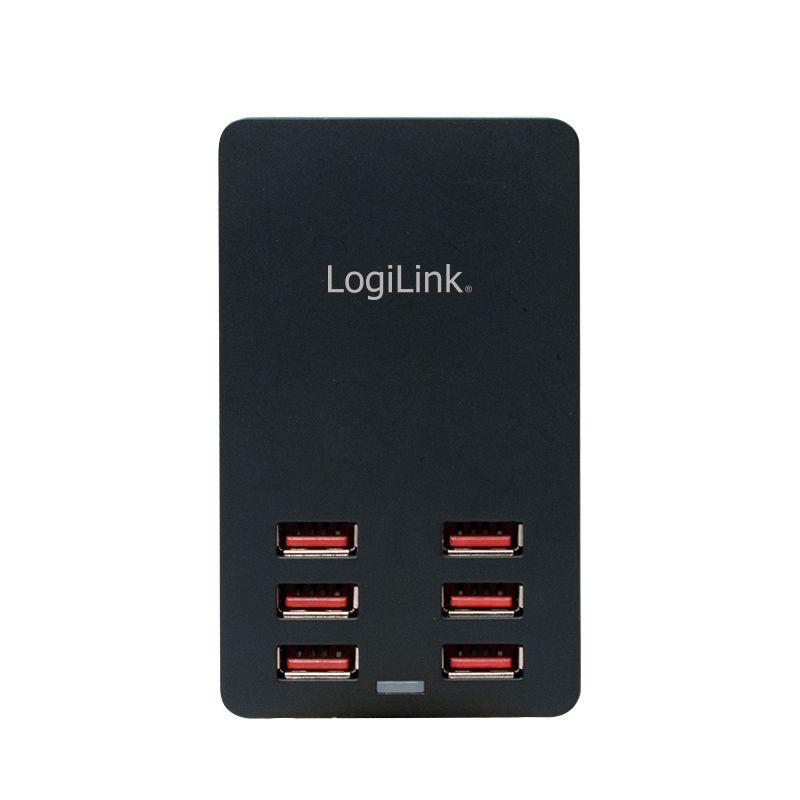 Carregador USB de Dispositivos Móveis LOGILINK PA0139 (32 W - Preto), miniatura 3