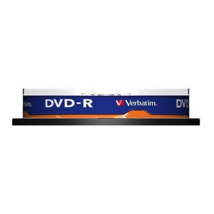 Discos Graváveis VERBATIM DVD-R (4,7 GB - 16x - Pack de 10) — miniatura 3
