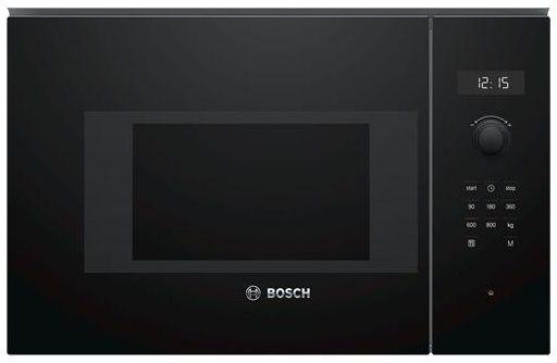 Micro-ondas de Encastre BOSCH BFL524MB0 (800 W - 20 L - Rotativo e tátil - Preto), miniatura 2