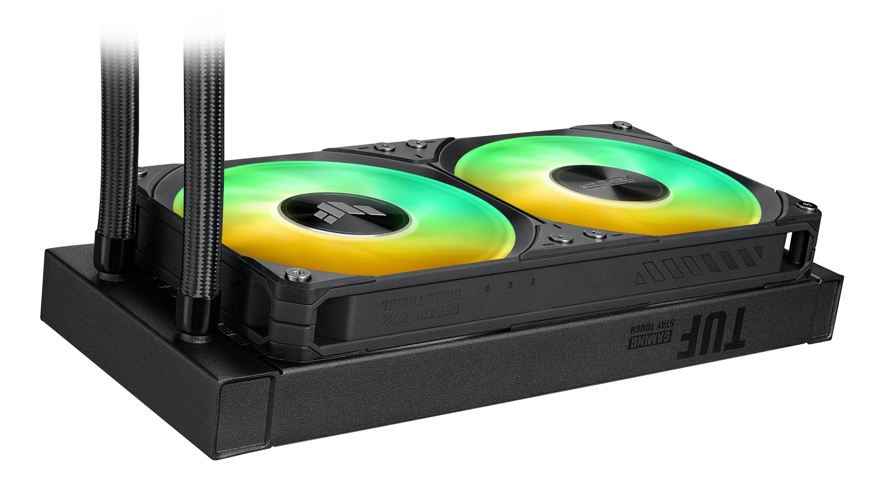 Sistema de Refrigeração Líquida ASUS TUF GAMING LC III 240 ARGB (120 mm - 2 ventoinhas - 2600 RPM - Preto), miniatura 8