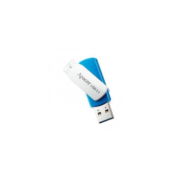 Pen USB APACER AH357 (Rotação - USB Type-A - USB 3.2 Gen 1 - Azul e Branco) — miniatura 2