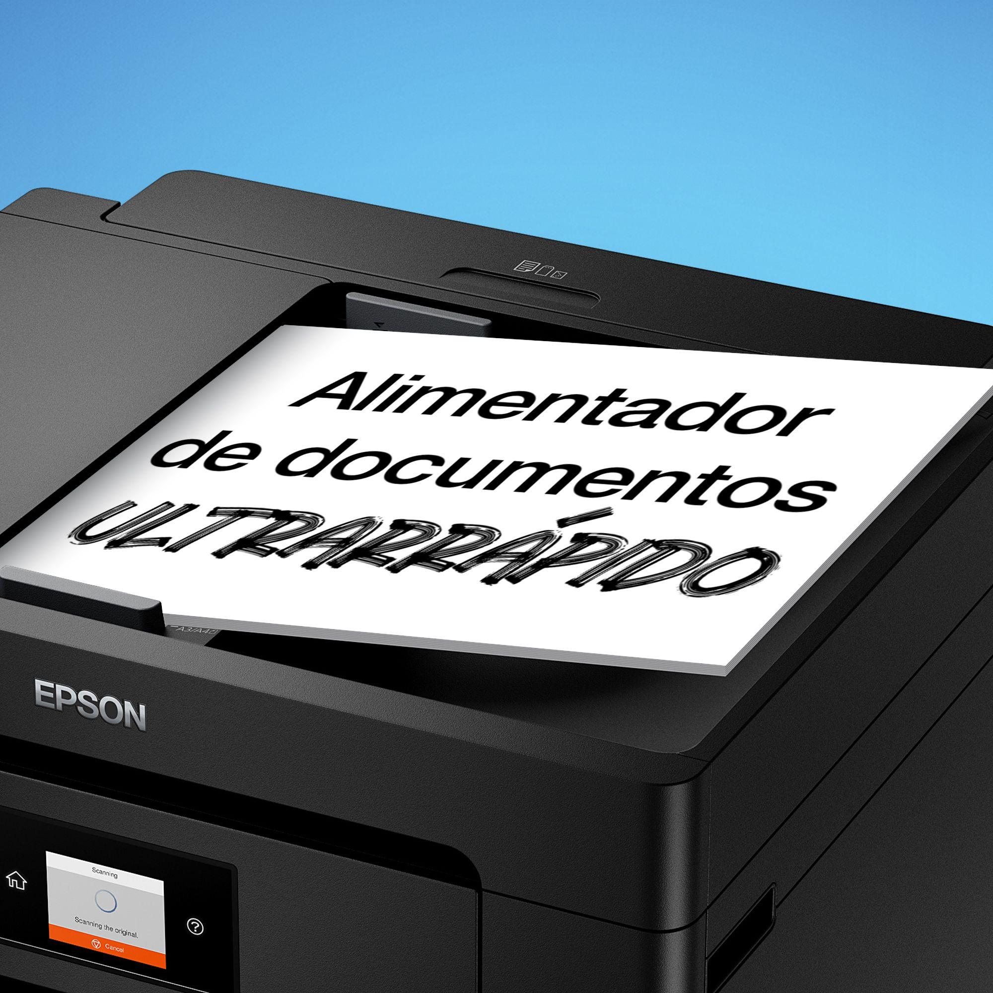 Impressora Multifunções EPSON EcoTank ET-M16600 (A3 - Impressão a preto e branco - 550 folhas - Preto), miniatura 3