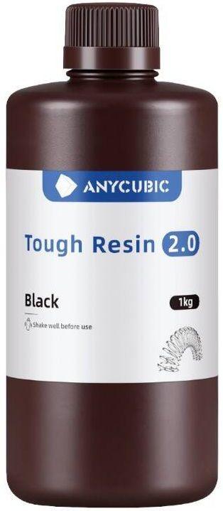 Resina para Impressão 3D ANYCUBIC Tough Resin 2.0 SRX2BK-101A (1 kg - 405 nm - Preto)