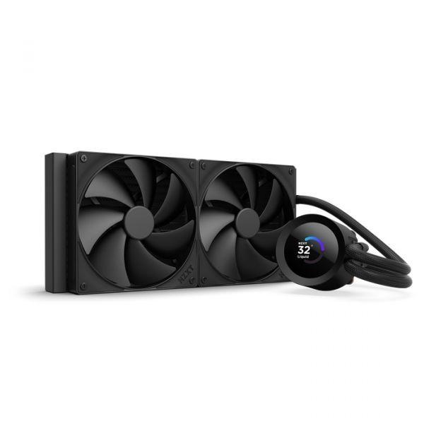 Sistema de Refrigeração Líquida NZXT Kraken Plus 280 V2 (140 mm - 1700 RPM - 4 pinos - Preto) — miniatura 2