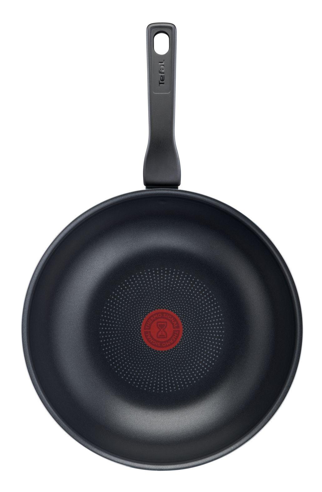 Frigideira Wok TEFAL C3851932 (Altura 9,8 cm - Preto), miniatura 2