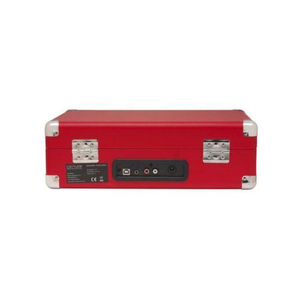 Gira-discos DENVER VPL-120 (2 W - Vermelho) — miniatura 3
