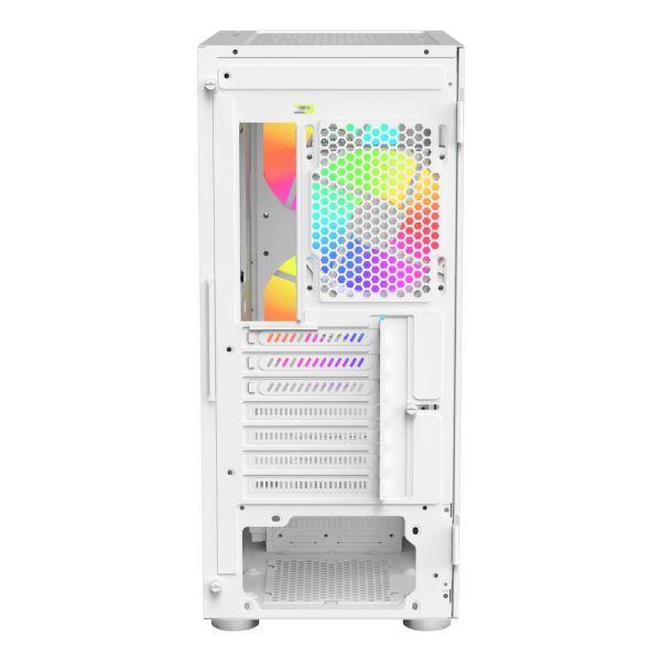 Caixa PC MONTECH X2 PLUS (ATX, Micro-ATX, Mini-ITX - Midi Tower - Ventoinhas da caixa - Branco) — miniatura 4