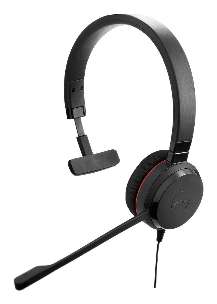 Headset JABRA Evolve 30 II MS Duo (Binaural - Com fios - Supra-aural - Preto), miniatura 4
