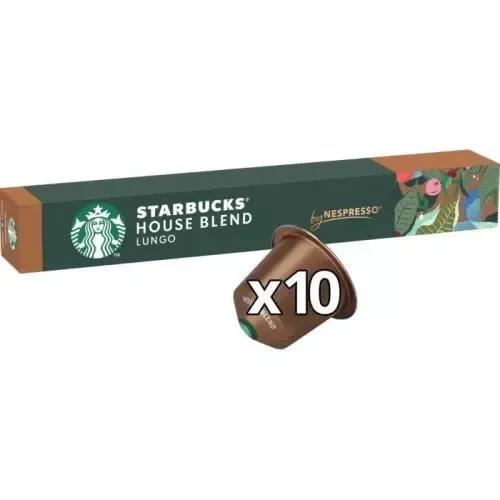 Cápsulas de Café STARBUCKS House Blend Lungo (10 cápsulas - 52 g) — miniatura 2