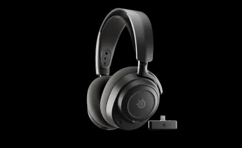 Headset Gaming STEELSERIES Arctis Nova 7X Wireless Gen 2 (Binaural - Sem fios, Bluetooth - Circum-aural - Preto)