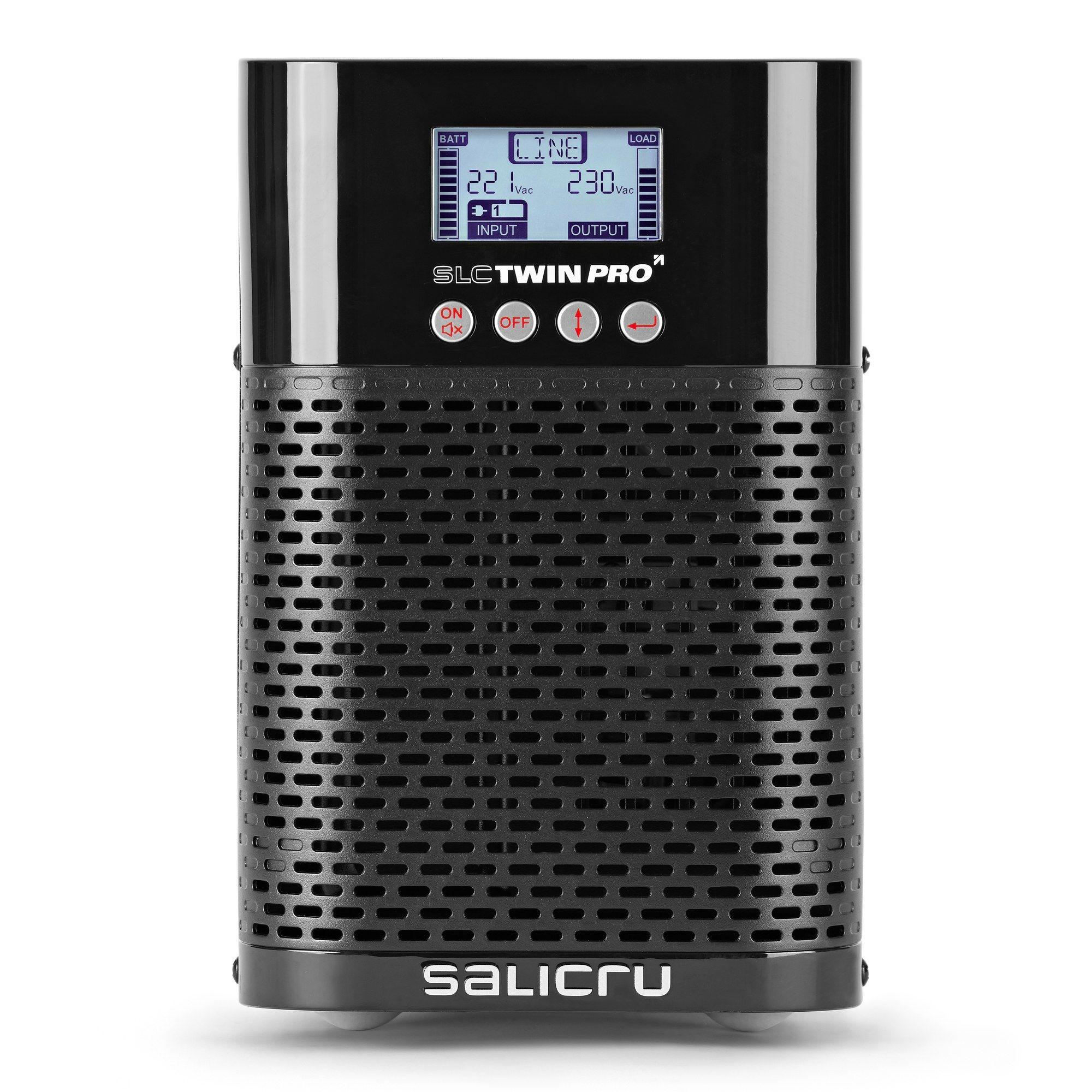 Sistema de Alimentação Ininterrupta SALICRU SLC 700 TWIN PRO2 IEC (Acopladores C13 e jumpers IEC - Preto), miniatura 2
