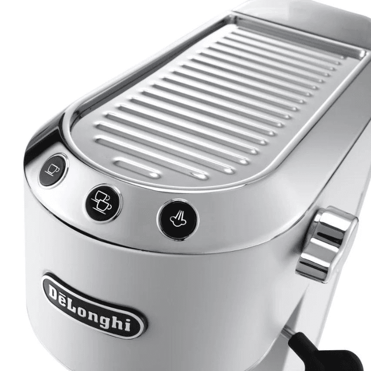 Máquina de Café Expresso DE'LONGHI EC685.W (Doses individuais, Café moído - 1300 W - 15 bar - Branco), miniatura 6