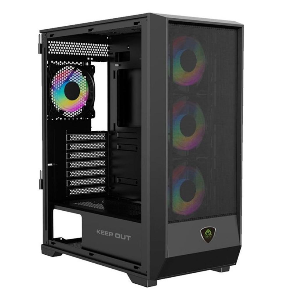 Caixa PC Gaming KEEP OUT XC-501 MESH (Preto)