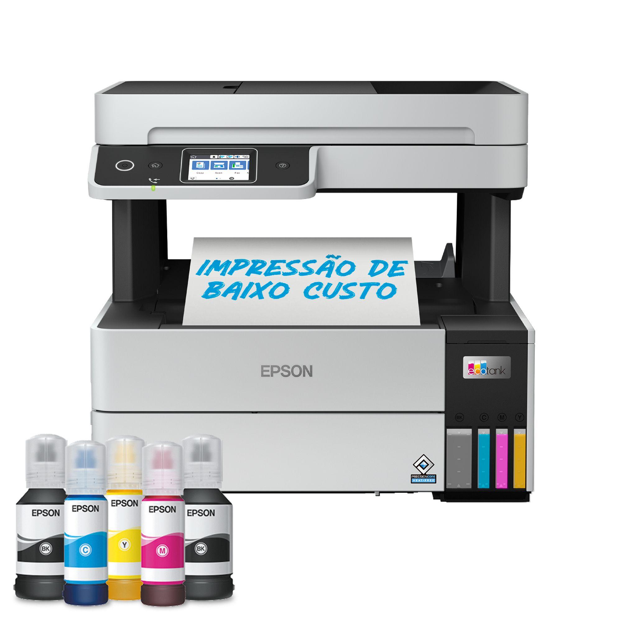 Impressora Multifunções EPSON EcoTank Pro ET-5185 (A4 - Impressão a cores - 250 folhas - Preto e Branco), miniatura 2