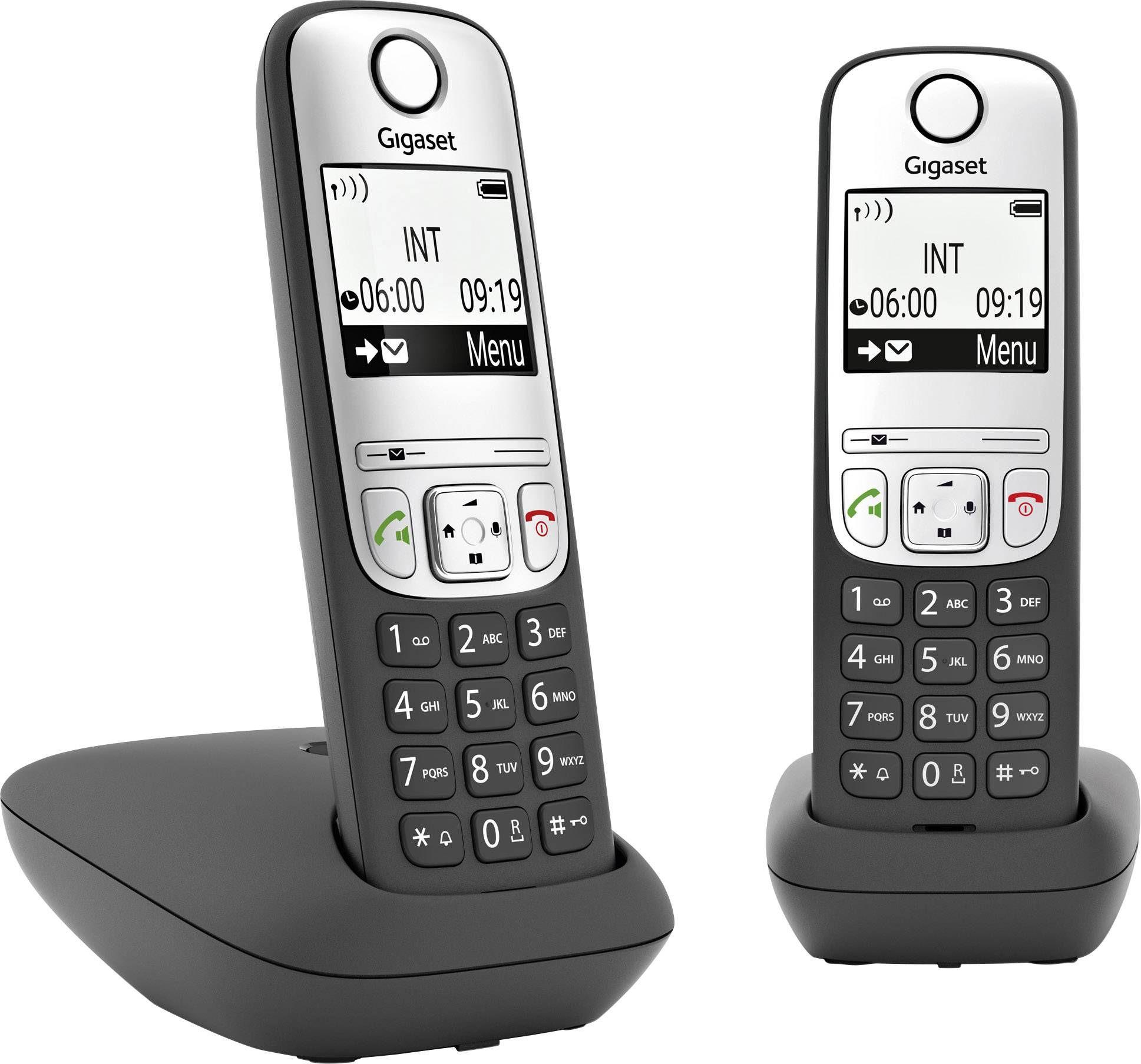 Telefone Sem Fios GIGASET A690 Duo (Preto) — miniatura 2