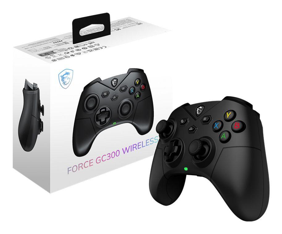 Comando MSI FORCE GC300 W (PC e Android - Com fios e sem fios - Preto) — miniatura 4