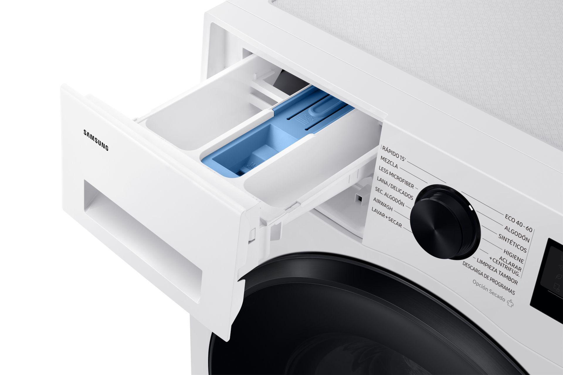 Máquina de Lavar e Secar Roupa Independente SAMSUNG WD90DG5B15BEEC (B - 9 kg - 6 kg - Branco) — miniatura 9