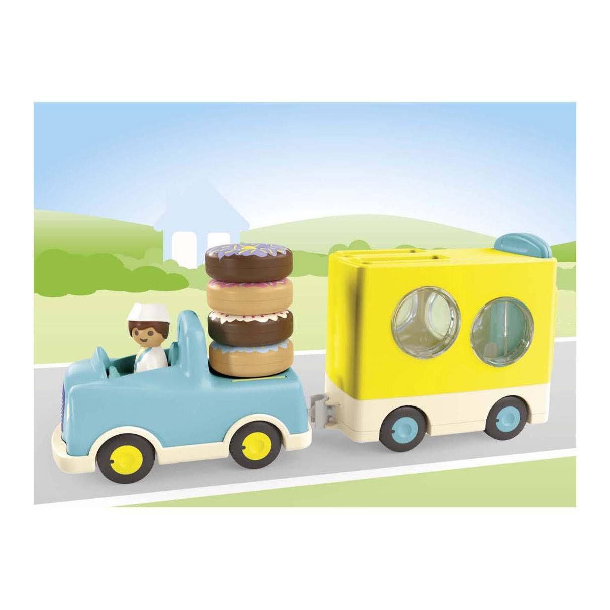 Carrinha de Donuts PLAYMOBIL Junior 71702 (1 ano - Multicor), miniatura 5